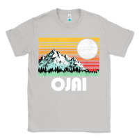 Moon Dust ojai california mountains & sun retro 80s graphic Classic Tee - linhVisuals