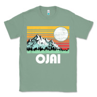 Sage ojai california mountains & sun retro 80s graphic Classic Tee - linhVisuals
