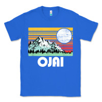 True Royal ojai california mountains & sun retro 80s graphic Classic Tee - linhVisuals
