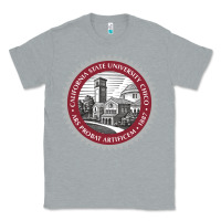 Heather Grey csu chico seal Classic Tee - linhVisuals