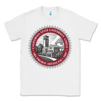 White csu chico seal Classic Tee - linhVisuals