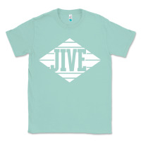 Seafoam jive records Classic Tee - linhVisuals