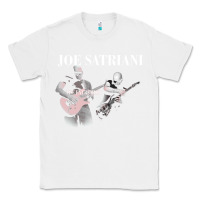 White joe satriani guitar Classic Tee - linhVisuals