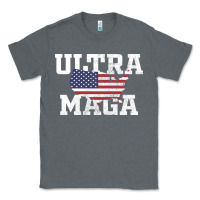 Charcoal Heather ULTRA MAGA Classic Tee - linhVisuals