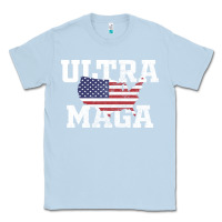 Dusty Blue ULTRA MAGA Classic Tee - linhVisuals