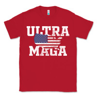 Red ULTRA MAGA Classic Tee - linhVisuals
