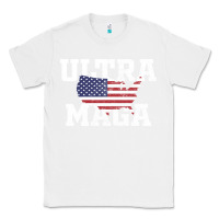 White ULTRA MAGA Classic Tee - linhVisuals