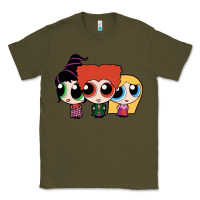 Army Green power puff girls Classic Tee - linhVisuals