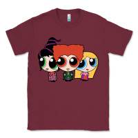 Burgundy power puff girls Classic Tee - linhVisuals
