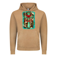 Vintage Camel cross faith background Vintage Hoodie - BarkalooDesign