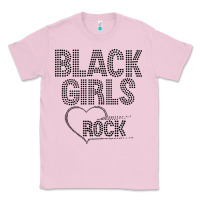 Bubblegum Pink black girls rock Classic Tee - linhVisuals