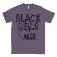 Lavender black girls rock Classic Tee - linhVisuals