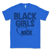 True Royal black girls rock Classic Tee - linhVisuals