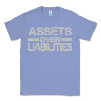 Colony Blue assets over liabilities mens t shirt Classic Tee - linhVisuals