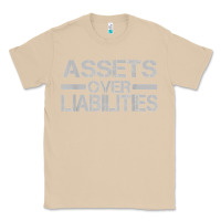 Mushroom assets over liabilities mens t shirt Classic Tee - linhVisuals