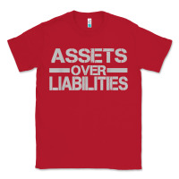 Red assets over liabilities mens t shirt Classic Tee - linhVisuals