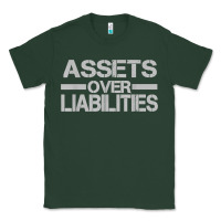 Sports Green assets over liabilities mens t shirt Classic Tee - linhVisuals