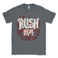 Charcoal Heather Rush 1974 Classic Tee - linhVisuals