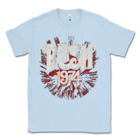 Dusty Blue Rush 1974 Classic Tee - linhVisuals