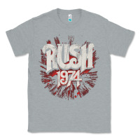Heather Grey Rush 1974 Classic Tee - linhVisuals