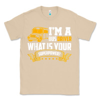 Mushroom i'm a bus driver what is your superpower driving school bus t shirt Classic Tee - linhVisuals