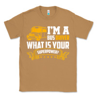 Toasted Coconut i'm a bus driver what is your superpower driving school bus t shirt Classic Tee - linhVisuals