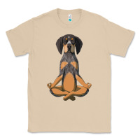 Mushroom yoga fitness bluetick coonhound dog 363 bodybuilding Classic Tee - linhVisuals