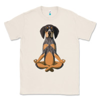 Natural yoga fitness bluetick coonhound dog 363 bodybuilding Classic Tee - linhVisuals