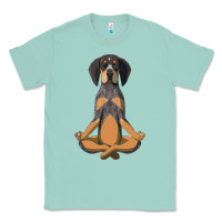 Seafoam yoga fitness bluetick coonhound dog 363 bodybuilding Classic Tee - linhVisuals