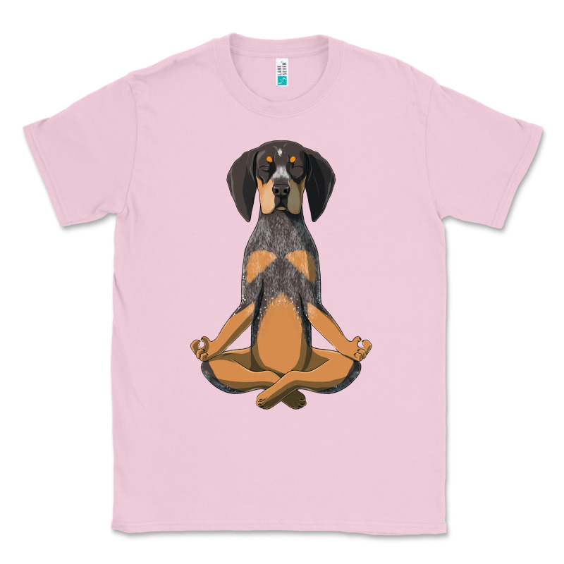Yoga Fitness Bluetick Coonhound Dog 363 Bodybuilding Classic Tee by linhVisuals | Teevron