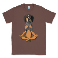 Chestnut yoga fitness bluetick coonhound dog 363 bodybuilding Classic Tee - linhVisuals