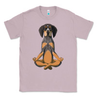Lilac yoga fitness bluetick coonhound dog 363 bodybuilding Classic Tee - linhVisuals
