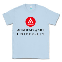 Dusty Blue academy of art, college design Classic Tee - linhVisuals
