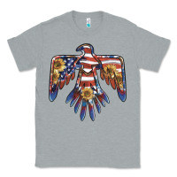 Heather Grey thunderbird usa Classic Tee - BarkalooDesign