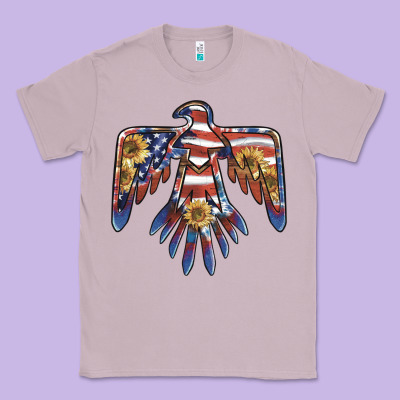 Thunderbird Usa Classic Tee Designed By Barkaloodesign