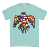 Seafoam thunderbird usa Classic Tee - BarkalooDesign