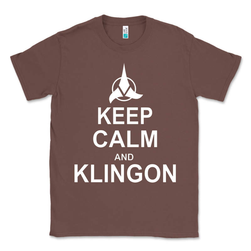 Keep Calm And Klingon Classic Tee by linhVisuals | Teevron