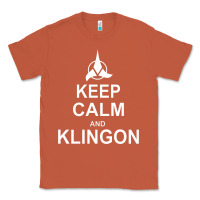 Copper keep calm and klingon Classic Tee - linhVisuals