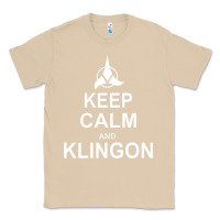 Mushroom keep calm and klingon Classic Tee - linhVisuals