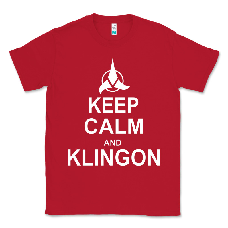 Keep Calm And Klingon Classic Tee by linhVisuals | Teevron