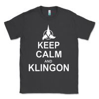 Smoke keep calm and klingon Classic Tee - linhVisuals