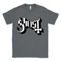 Charcoal Heather ghost Classic Tee - linhVisuals