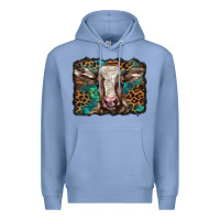 Christmas Background Baby Calf Premium Hoodie | Teevron
