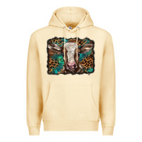 Pina Colada Christmas background baby calf Premium Hoodie - BarkalooDesign