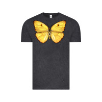 Vintage Black Cloudless Sulphur Butterfly Vintage Tee - LillyAllenDesigns