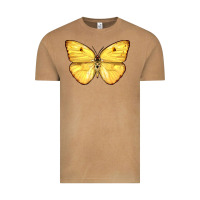 Vintage Camel Cloudless Sulphur Butterfly Vintage Tee - LillyAllenDesigns