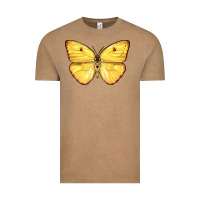 Cloudless Sulphur Butterfly Vintage Tee | Teevron