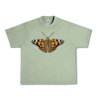 Oil Green Painted Lady Urban Heavy Tee - LillyAllenDesigns