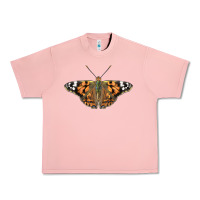Salmon Painted Lady Urban Heavy Tee - LillyAllenDesigns