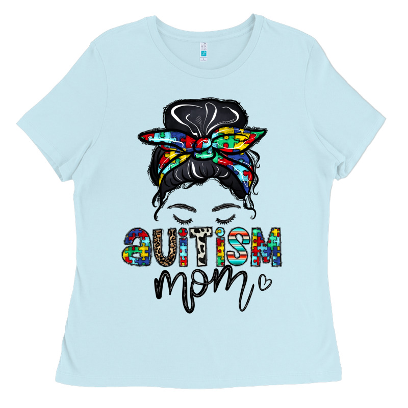 Autism Mom Ladies Tee by CowhideDigitalArt | Teevron
